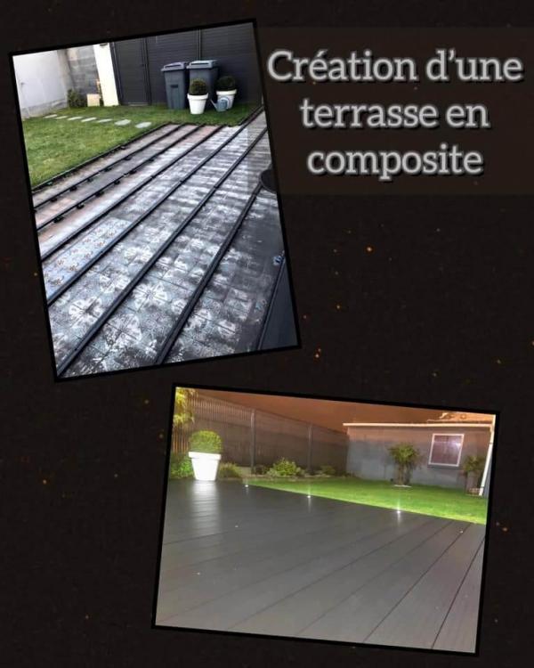 Terrasse composite